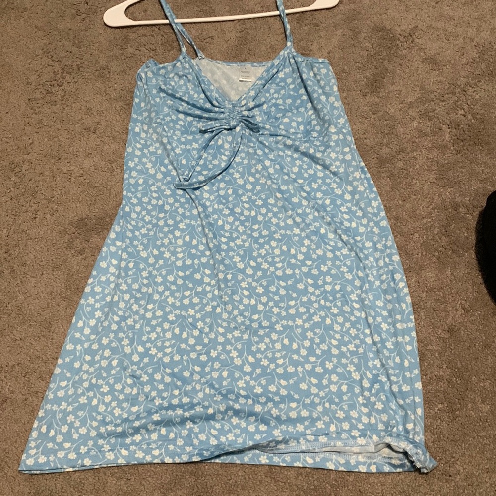 Cute blue summer dress